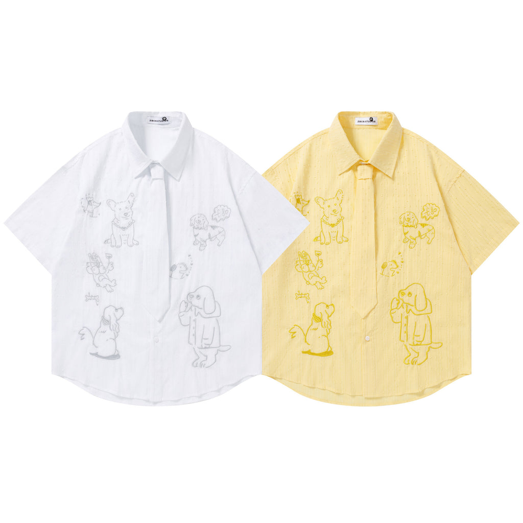 Fun Pattern Short Sleeve